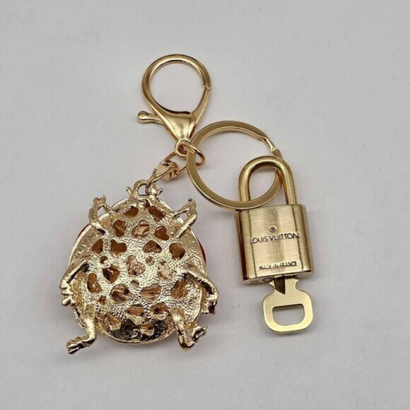Authentic Louis Vuitton Lock & Key with unbranded Bagcharm, Keycharm, Keychain - Picture 5 of 7